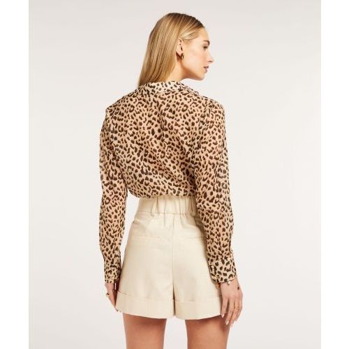 JOSH V blouse Leopard  (Lamar - ) - Hype Fashion (Schoten)