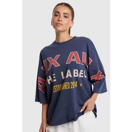alix t-shirt navy