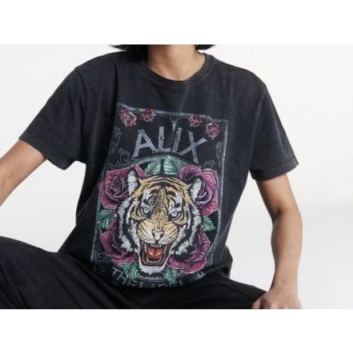 Alix tshirt Black  (2046 - ) - Hype Fashion (Schoten)