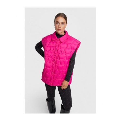 Kaffe curve waistcoat Pink  (308 - ) - Hype Fashion (Schoten)