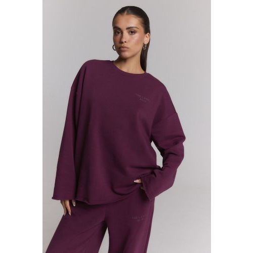 alix sweater aubergine