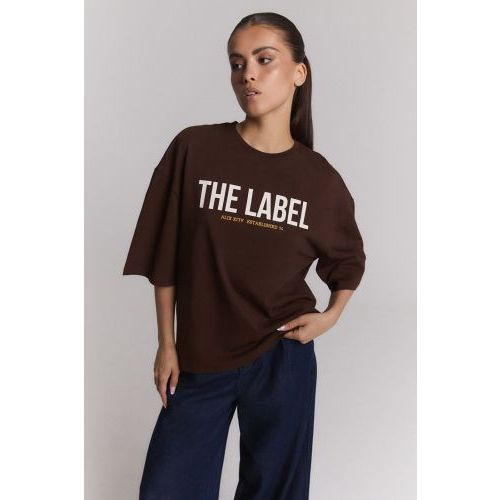 alix t-shirt Brown