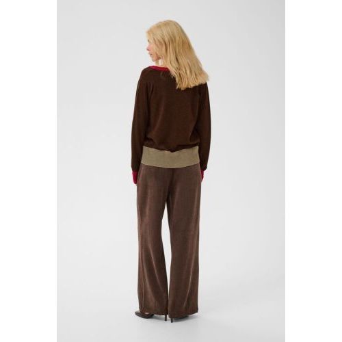 Culture cardigan coffee  (Clare annemarie - ) - Hype Fashion (Schoten)