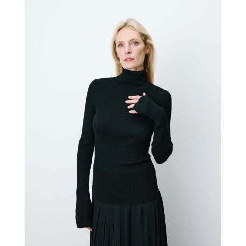 Grace & Mila rolkraag trui Black