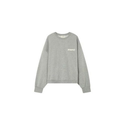 Grace & Mila sweater Gris  (Positive - ) - Hype Fashion (Schoten)