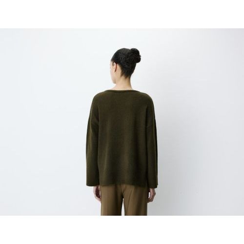 Grace & Mila trui khaki  (Salvador - ) - Hype Fashion (Schoten)