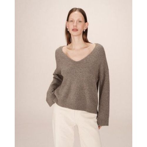 Grace & Mila trui Taupe Grace & Mila trui Taupe