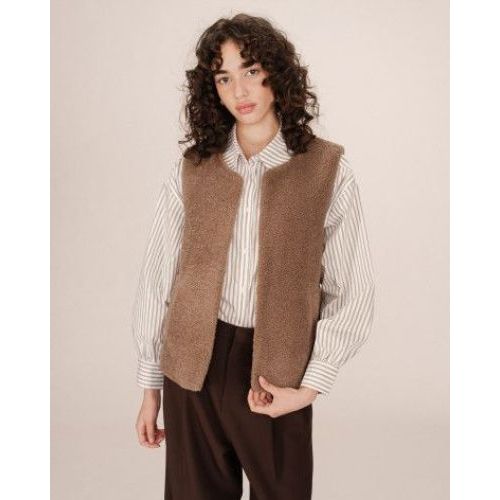 Grace & Mila Vest Taupe Grace & Mila Vest Taupe