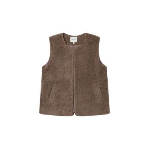 Grace & Mila Vest Taupe  (Sinatra - ) - Hype Fashion (Schoten)