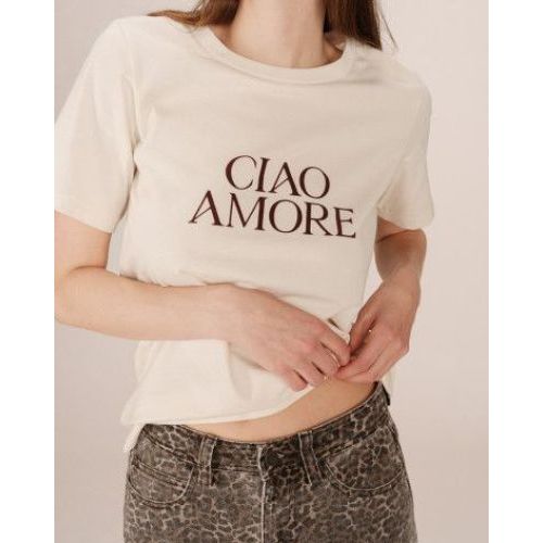 Grace & Mila t-shirt Ivoire Grace & Mila t-shirt Ivoire