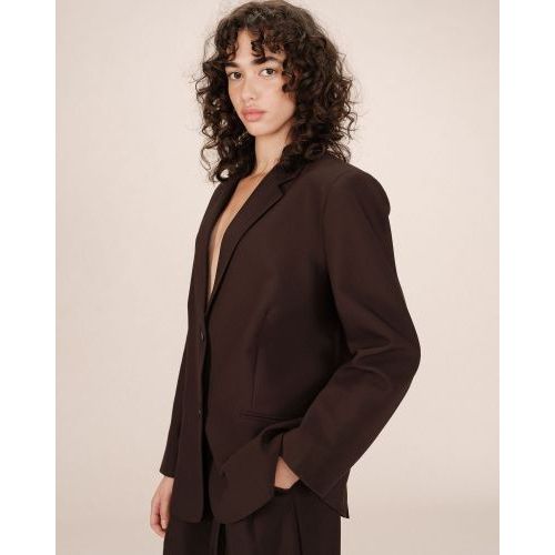 Grace & Mila blazer chocolate Grace & Mila blazer chocolate