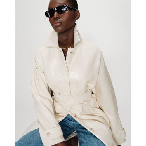 Grace & Mila coat ecru