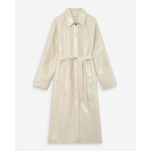 Grace & Mila coat ecru  (Velours - ) - Hype Fashion (Schoten)