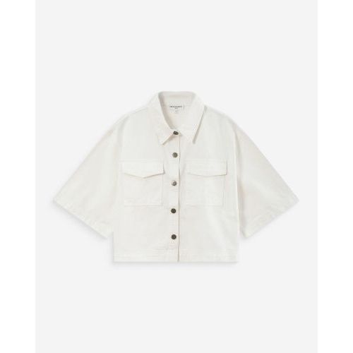 Grace & Mila jeans jas white  (Vita - ) - Hype Fashion (Schoten)