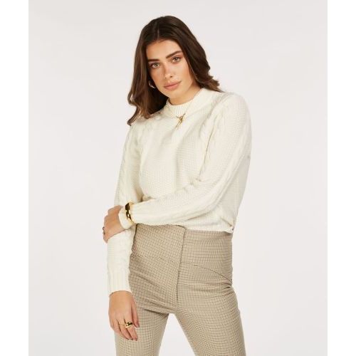 JOSH V sweater off white JOSH V sweater off white