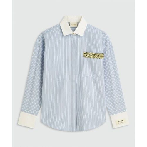 JOSH V blouse Blue  (Celestine - ) - Hype Fashion (Schoten)