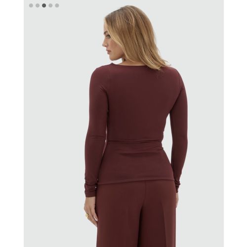 JOSH V top Burgundy  (Lenie - ) - Hype Fashion (Schoten)