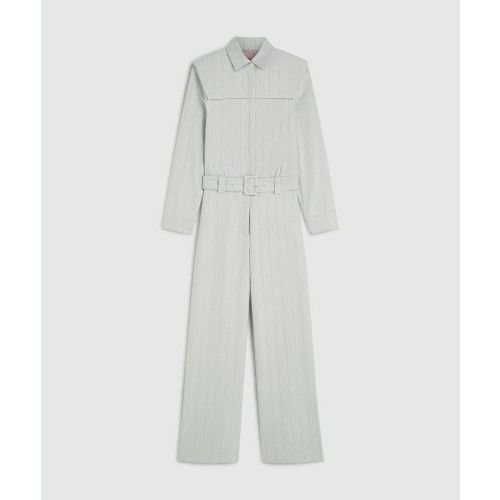 JOSH V jumpsuit light grey  (Robin - ) - Hype Fashion (Schoten)
