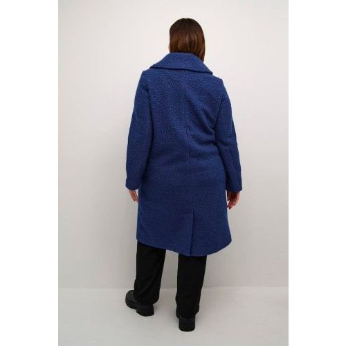 Kaffe curve coat Blue  (Canni - ) - Hype Fashion (Schoten)