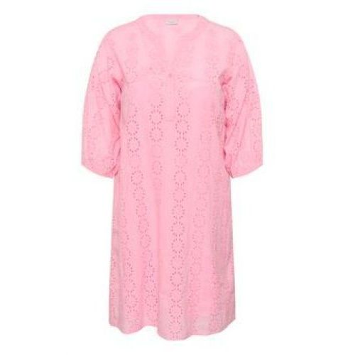 Kaffe curve Dress Pink  (dina - ) - Hype Fashion (Schoten)