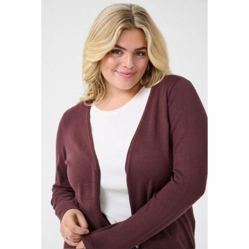 Kaffe curve cardigan fudge  (Farsia - ) - Hype Fashion (Schoten)