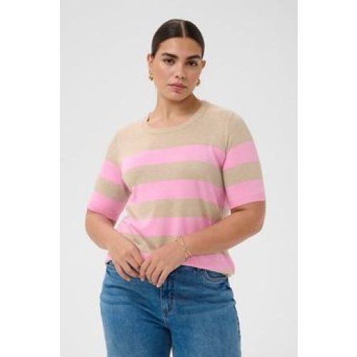 Kaffe curve trui Pink