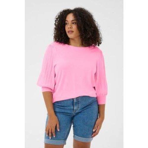 Kaffe curve trui Pink