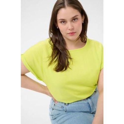 Kaffe curve blouse Lime