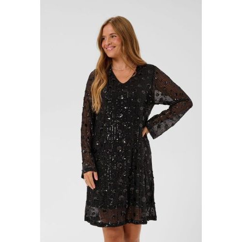 Kaffe kleed Black