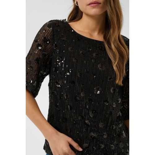 Kaffe blouse Black  (grace - ) - Hype Fashion (Schoten)