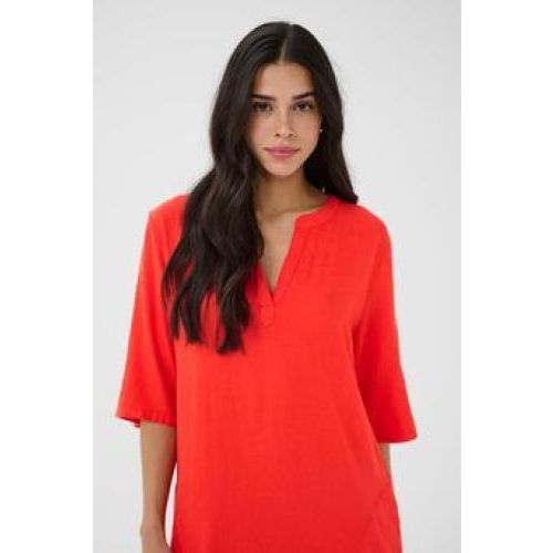 Kaffe kleed red  (Milia Kaftan - ) - Hype Fashion (Schoten)