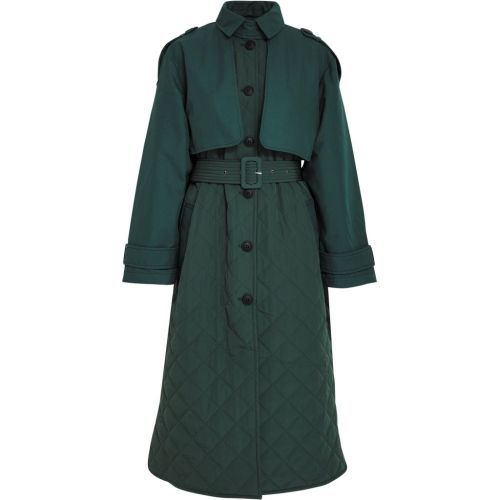 Minus coat Green Minus coat Green