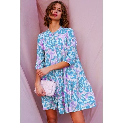 noella Dress lightblue/pink noella Dress lightblue/pink