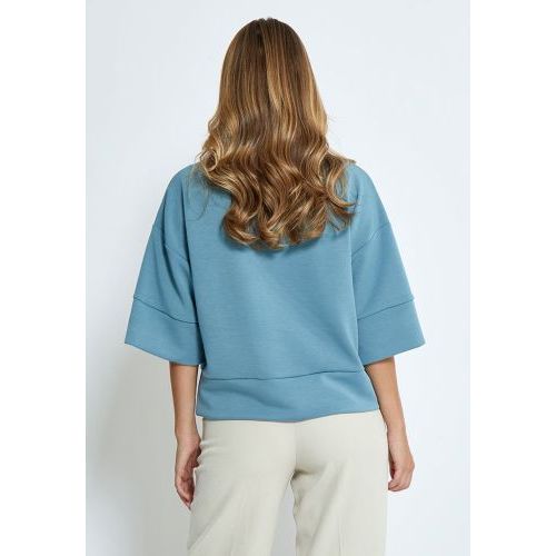 pep blouse Blue  (Dicette half sleeve - ) - Hype Fashion (Schoten)