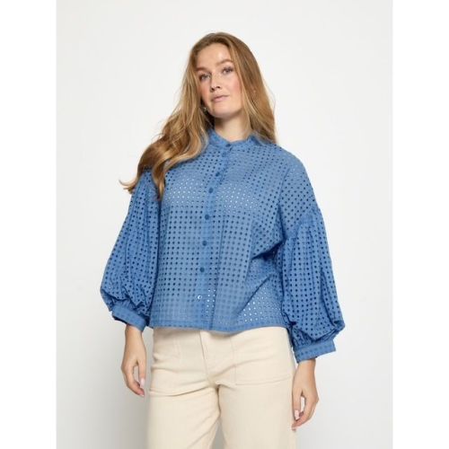 pep blouse Blue
