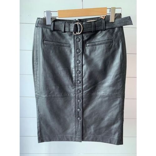 Rue de femme TOP100% lederen rok Rue de femme TOP100% lederen rok