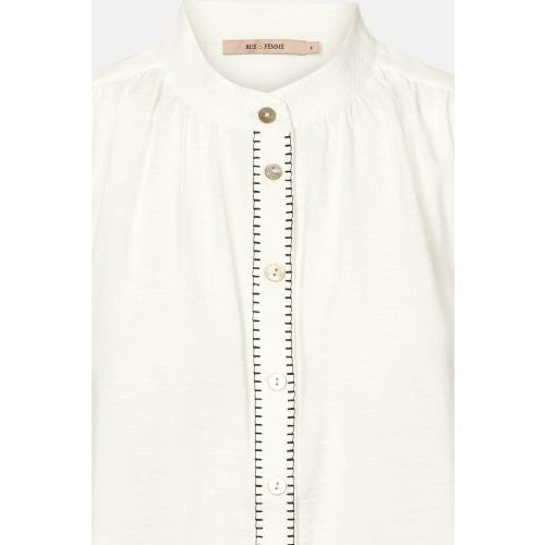 Rue de femme blouse white  (Elyna - ) - Hype Fashion (Schoten)