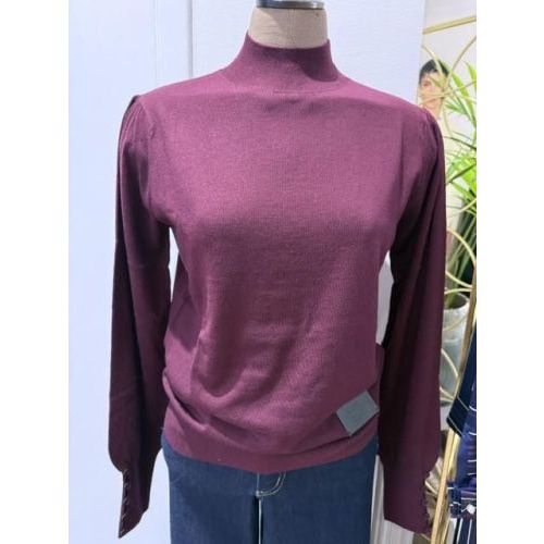 Silvian Heach sweater Bordeau