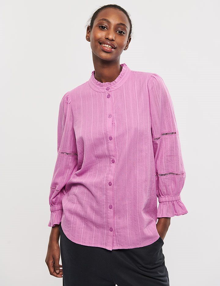MBYM blouse Violet  (906 - ) - Hype Fashion (Schoten)