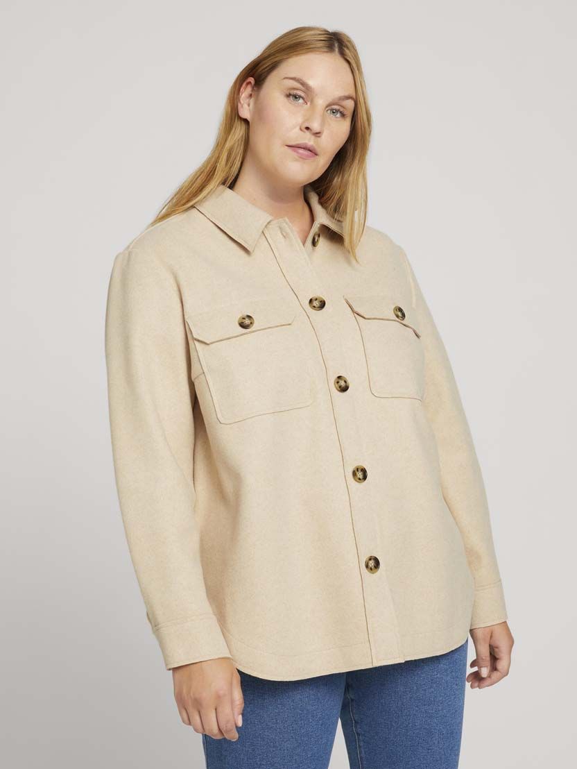 TOM TAILOR jacket CAMEL  (837 - ) - Hype Fashion (Schoten)